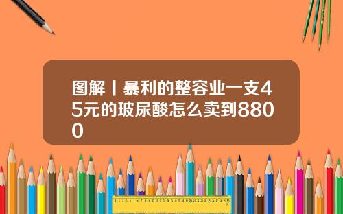 图解丨暴利的整容业一支45元的玻尿酸怎么卖到8800